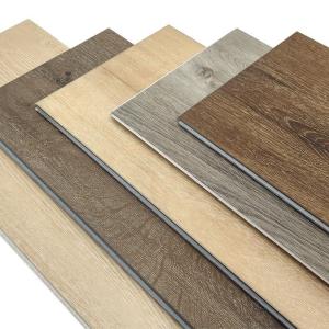 China Modern Design SPC Click Plank Vinyl Flooring Anti Slip Wear Resistant For Home / Office / Hotel wholesale