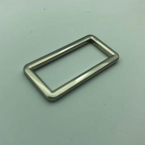 China Euro Backpack 25*33mm Silver Metal Buckle For Bag wholesale