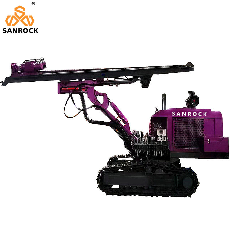Surface Borehole Drilling Rig Mining Crawler DTH Drilling Rig Hydraulic Drilling Machine