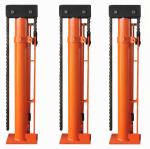 12-120t Capacity Steel Automatic Hydraulic Tank Lifting Jacks Tank Farm