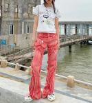 2023 New Style Denim Pattern Fashion 100% Cotton Jeans for Wholesale