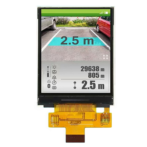 2.4 inch IPS 240*320, 12 O'Clock TFT LCD module high brightness full viewing angle