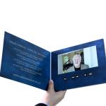 Hot Sale Creative Promotional Invitation Lcd Video Card Folder