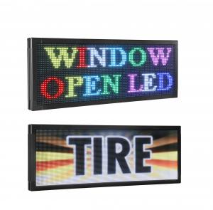 China P4RGB IP65 Rear Window LED Display WIFI Programmable Outdoor LED Sign on sale