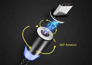 China 360 Rotate 5V 2.4A 3 In 1 Fast Charging Magnetic Cable wholesale