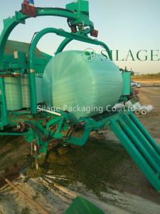 China Green Color Silage Wrap Film Exporting Netherland 750mm wholesale