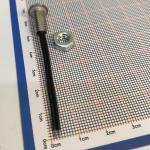 304 Stainless Steel NTC Thermistor Probe 10K 1% 3950 2651 26AWG 50mm For Bottle