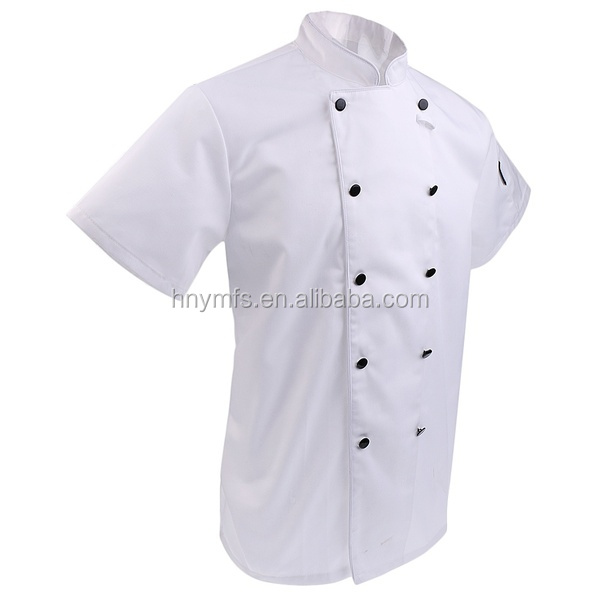 Summer Short Sleeve Modern Waiter Uniform For Coffee Shop , Western Restaurant