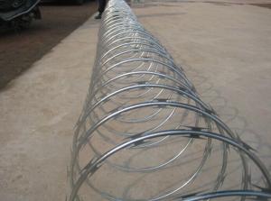 China Galvanized Concertina Razor Wire for Fence wholesale