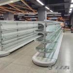 Gondola TGL Supermarket Display Shelves Powder Coating Economic Style