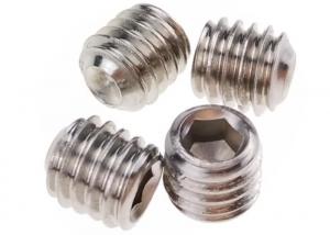 China M5 Stainless Steel Grub Screws Hexagonal Socket Cup Point DIN 916 on sale