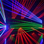 American Music Dj Equipment 6 Head RGB Laser Moving Bar Lights