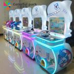Hammer Knocking Coin Game Machine Little Dolphin LED Screen Lottery Arcade