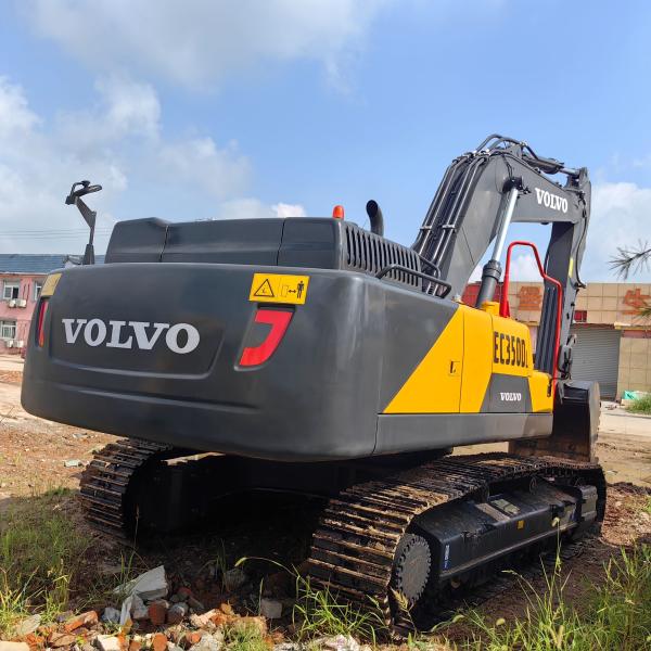 Used Original Excavator Volvo EC350DL Reliable Durable High Performance Powerful