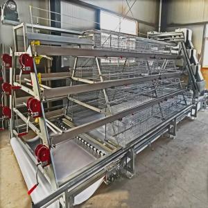 China A Type Layer Manure Cage Hot Dip Galvanized Cage Broiler On Poultry Farm wholesale