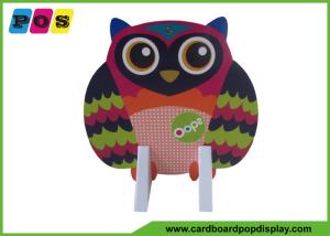 China Retail Paperboard Standee Display Assembly Packing With Owl Printing AD004 wholesale