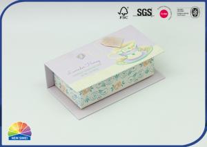 China Colorful Print Present Package Hinged Lid Paper Box Small Size on sale
