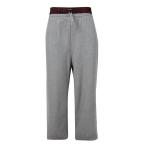 Custom Double Waist Wide Leg Men's Sweatpants in High Street Style with Fleece
