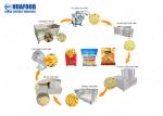 Continuous Potato Frying Machine Industrial French Fries Frying Machine
