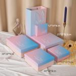 Colorful Custom Logo Cosmetic Makeup Perfume Packaging Square Kraft Paper Gift