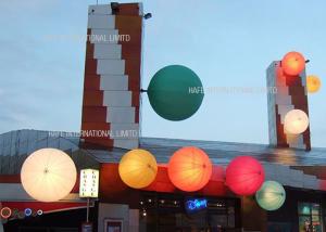 China Advertising Inflatable Lighting Decoration , LED RGB Inflatable Pool Lights Balloon Water Floating wholesale