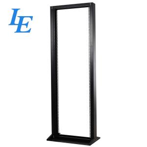 China 19'' 2 Posts Steel Frame 45u Network Open Rack wholesale
