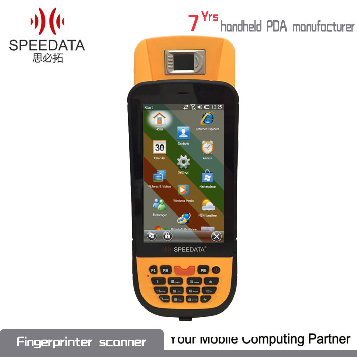 UHF Wireless Portable Fingerprint Scanner GPRS 3G WIFI Bluetooth