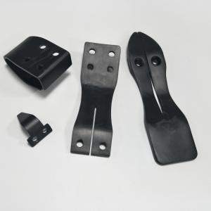 China Carbon Fiber Hardware CNC Machined Aluminum Parts Micro Machining Black Color wholesale