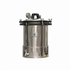 China Portable Pressure Steam Sterilizer Autoclave Machine For Hospital Electric Or LPG Heated wholesale