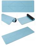 Natural Rubber Yoga Mat/Exercise Mats, Non toxic Natural Rubber for Gym