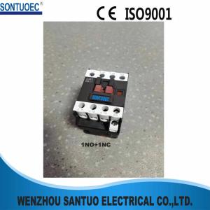 China PA66 220V 9A Electric Din Rail Contactor 4P Compact Structure wholesale
