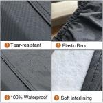 17 Inch Spare Tire Cover PVC Leather Waterproofs Dust-Proof Universal Spare