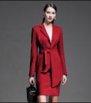 Anti-Static Fall Autumn Slim Fit Blazer for Women Ladies Office Business Suits