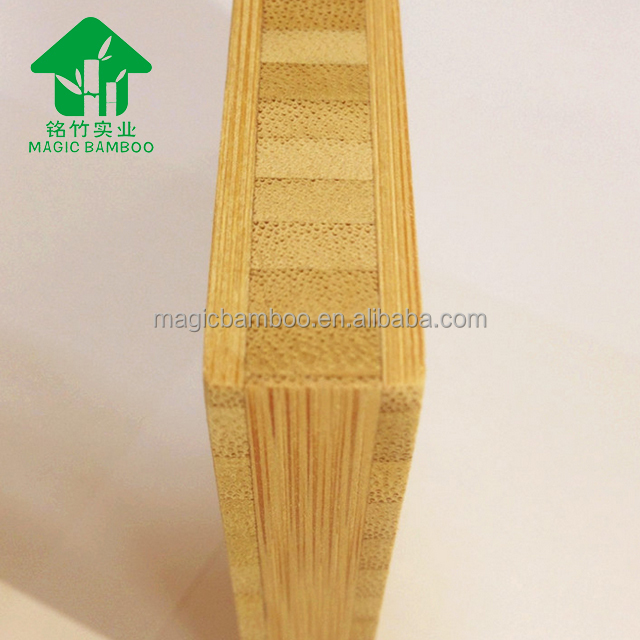 OEM 1" Vertical Grain Bamboo Plywood H Shaped 3mm-40mm Thickness