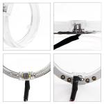 2PCS 80MM 95MM Angel Eye Fog Lights , 2.5 Inch LED Halo Rings