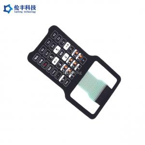 China PET Transparent LCD Flat Membrane Switch Matte Surface Keypad wholesale