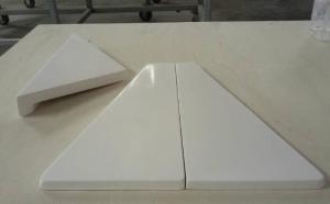 China Anti - Acid Marble Shower Floor / Marble Shower Enclosures Wear Resistant wholesale