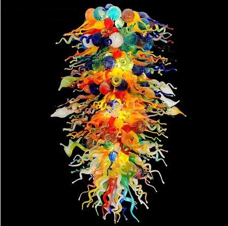 Hand blown murano glass chandelier for Living room Bedroom Lighting Fixtures (WH
