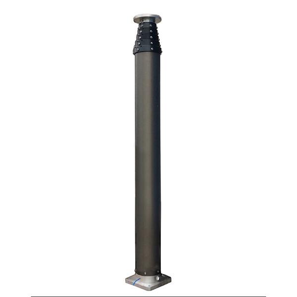 9m heavy duty payloads pneumatic telescopic mast for mobile telecommunication