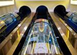 Semicircle Panorama High Speed Elevator Hairline Stainless Steel For Passenger