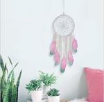 Cotton Tassel Hook Flower Dream Catcher
