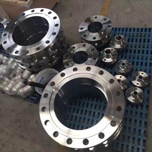 China ASME B16.47 Flat Face Weld Neck Flange , Long Weld Neck Flange 300lbs Pressure Ameriforge/Coffer/Texas Metals (USA), wholesale