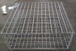 Silver High Strength Gabion Wire Mesh Anti Corrosion Square Hole Shape