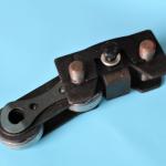 Monforts Stenter Machine Parts Stenter Chain Link Accessories Black Color Steel