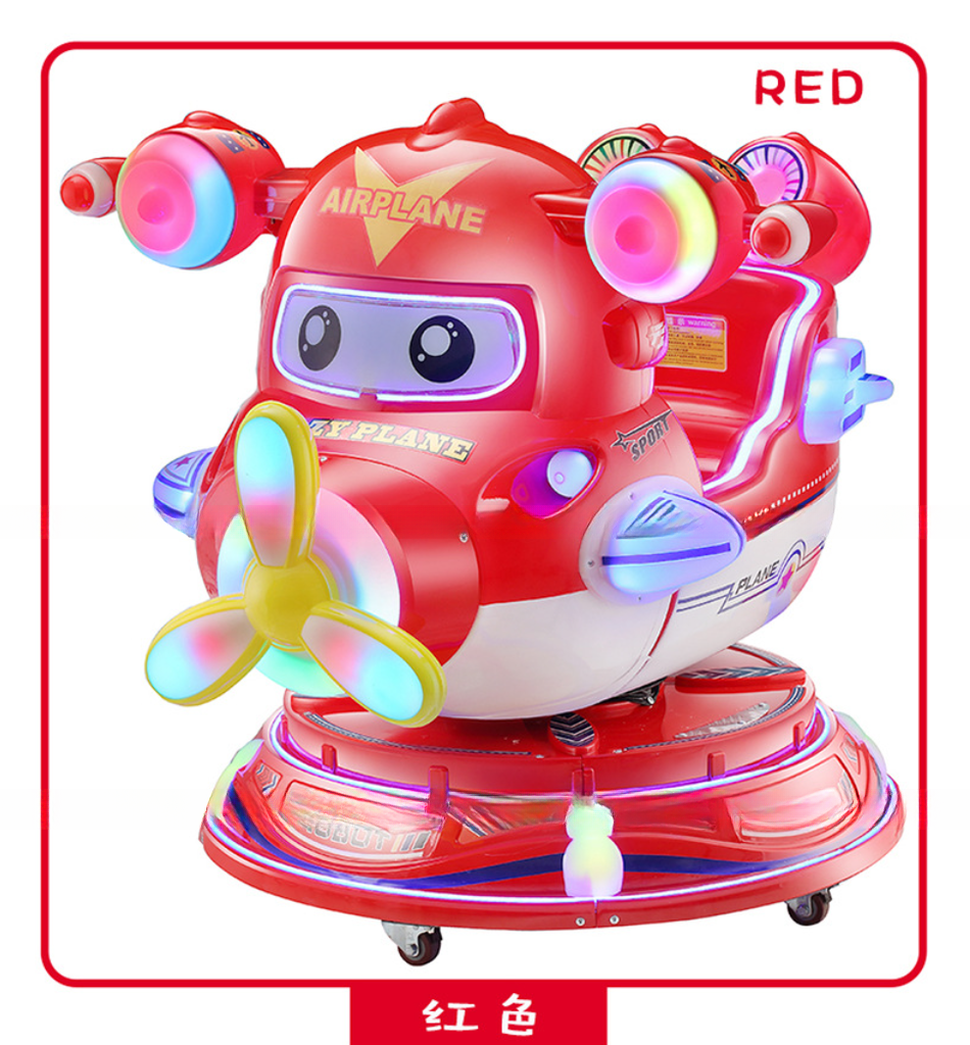 Game Center Coin Operated Kiddie Rides MP5 Kids Helicopter Kiddie Ride