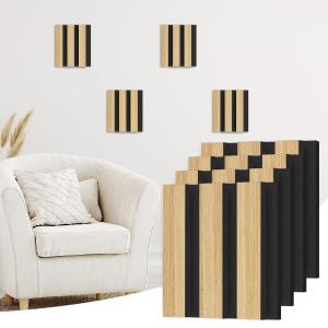 China Soundproofing Oak Akustik Panels Wall Decor Interior With Sound Absorption Coefficient 0.86-0.95 wholesale