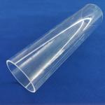 Polished Quartz Glass Fire Pipe Semiconductor Protect Heat Resistant Vacuum Tube