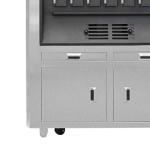 OVEN GRANDMASTER 380V Single Layer 4 Grids Commercial Fish Grill Machine