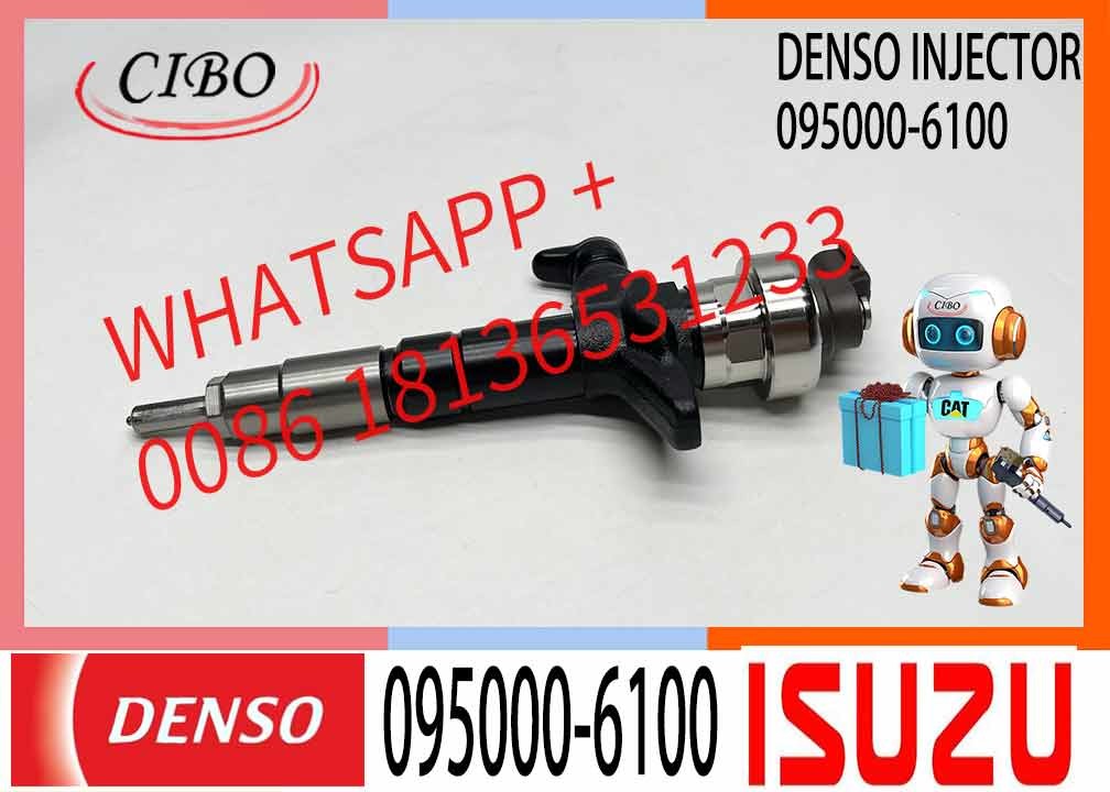 Diesel Fuel Injector 8-98055862-3 8-98055862-2 8-98011604-0 8-98055862-0 095000-6100 for Isuzu D-Max 3.0L 4JJ1