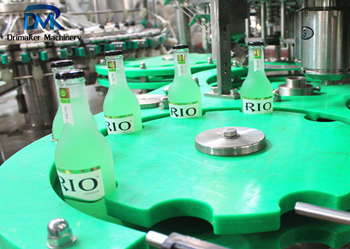 Beverage Plant Glass Bottle Filling And Capping Machine Large Capacity